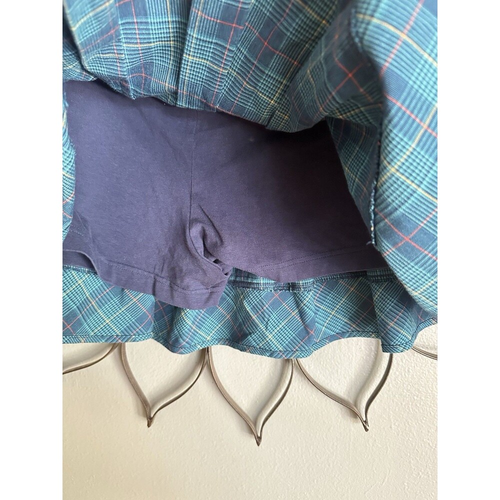 VTG Cherokee Plaid Skirt Size XL/ M Built in Shorts Goth Preppy Schoolgirl Y2K - Picture 5 of 11